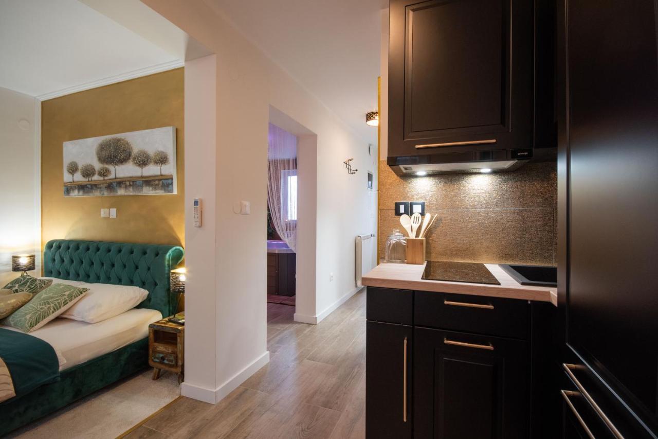 Wellness Studio D'Or - Exclusive New Apartment With Whirlpool, Sauna, Sunny Terrace, Private Parking Poreč Eksteriør bilde